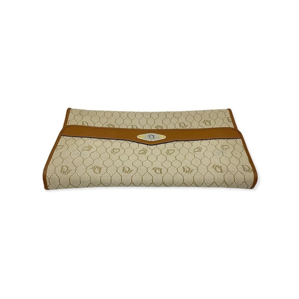 Vintage‎ Dior honeycomb clutch with chain - Picture 9 of 14